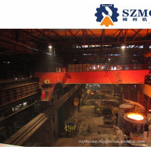 Yz Double Girder Metallurgical Overhead Bridge Crane